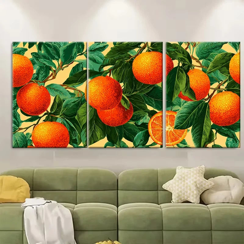 3pcs Sicily Italy Art, Colorful Sicilia Art Metal Print Ready to Hang Art