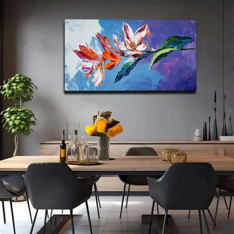 Modern Minimalist Watercolor Wall Art canvas office home room framed 120x60cm