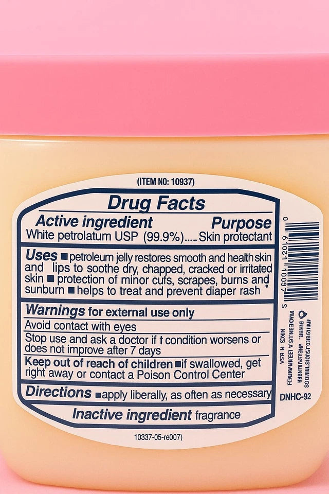 3 Pack Baby Lovey Baby Petroleum Jelly - Gentle Skin Protectant 6oz Each Fresh