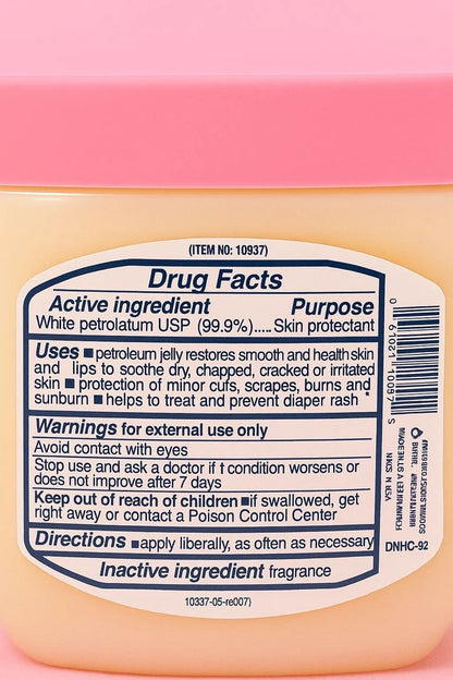 3 Pack Baby Lovey Baby Petroleum Jelly - Gentle Skin Protectant 6oz Each Fresh