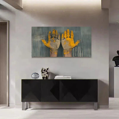 Expressing Oneself With Colours Wall Art Canvas Office Home Room Framed 120x60cm