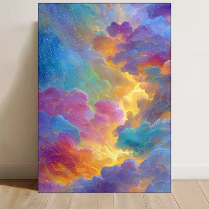 Celestial Galaxy Space 60x90cm Metal Print Ready to Hang