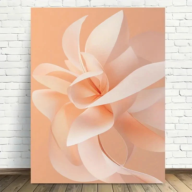 Beautiful Modern Abstract Minimalist Painting 40x60cm Metal Print Ready to Hang - Bella Home Decor
