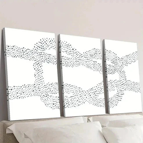 3pcs Nautical Decorative Square Knot Print Wall Art Canvas Unframed - High Quality Print 100% Australian Made Wall Canvas
