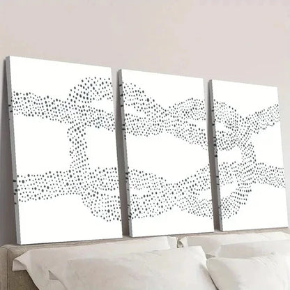 3pcs Nautical Decorative Square Knot Print Wall Art Canvas Unframed - High Quality Print 100% Australian Made Wall Canvas