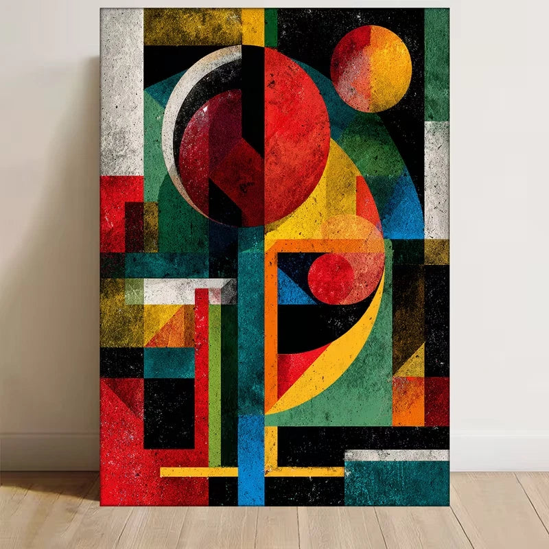 Minimalist Abstract Geometric  60x90cm Metal Print Ready to Hang