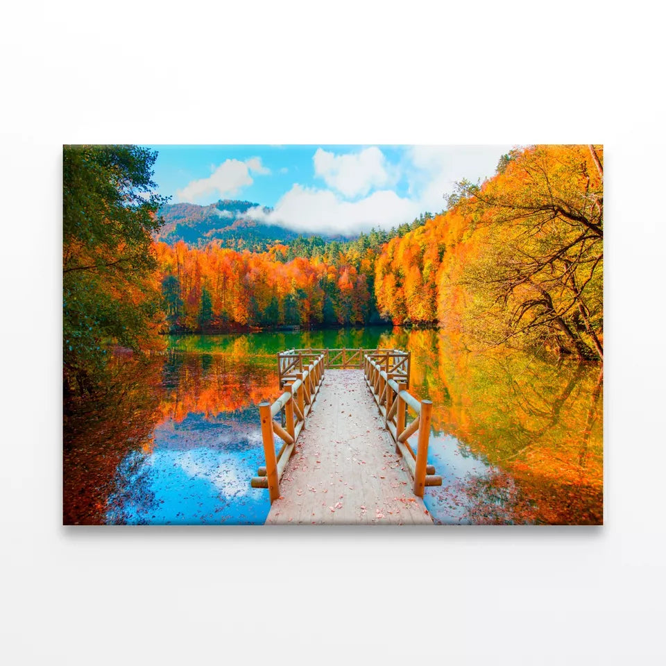 Autumn In Seven Lakes Tokyo Wall Art Decor 100% Australian Made - Bella Home Decor