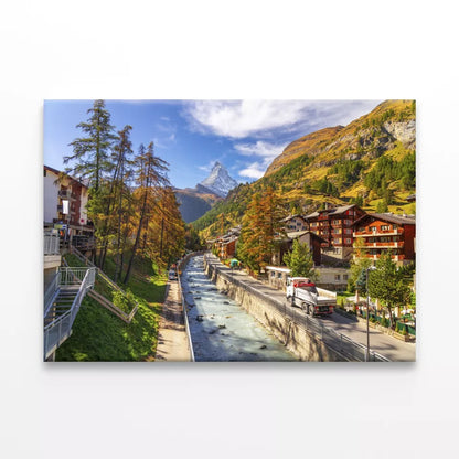 Switzerland On The Matter Vispa Wall Art Decor 100% Australian Made - Bella Home Decor