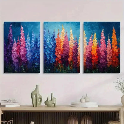 3pcs Snapdragon Flower Peaceful Perfect Wall Art Set Canvas Framed 60x90cm - High Quality Print 100% Australian Made Wall Canvas Ready to Hang - Bella Home Decor