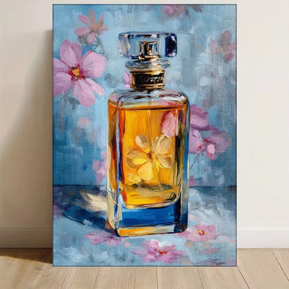 Romantic Elegant Perfume Bottle  60x90cm Metal Print Ready to Hang