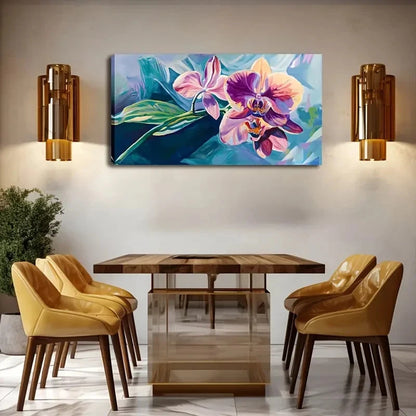 Vibrant Pink To Purple Gradient Wall Art Canvas Office Home Room Framed 120x60cm