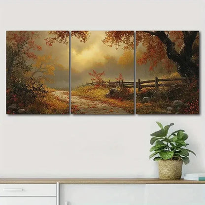 3pcs Exquisite Solid Nature Colorful Perfect Wall Art Canvas Unframed - High Quality Print 100% Australian Made Wall Canvas