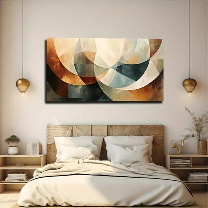Irregular Shapes Creative Wall Art Canvas Office Home Room Framed 120x60cm