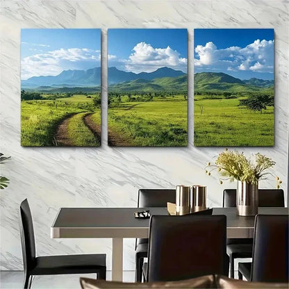 3pcs Cuba Souvenir Trinidad Perfect Wall Art Set Canvas Framed 50x70cm - High Quality Print 100% Australian Made Wall Canvas Ready to Hang - Bella Home Decor