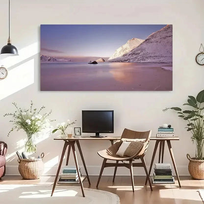 Modern Retro Asian Style Wall Art Canvas Office Home Room Framed 120x60cm