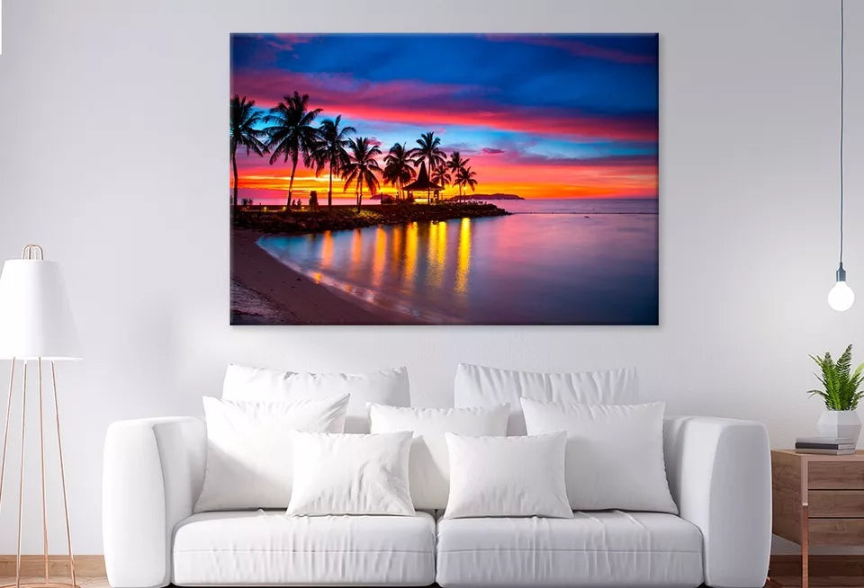 Sunrise From North Borneo Wall Art Decor 100% Australian Made - Bella Home Decor