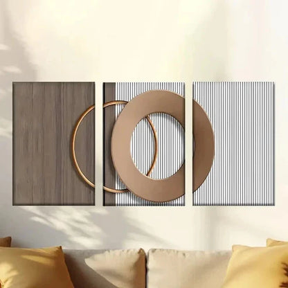 3pcs Wooden Door Handle Wall Art Canvas Unframed – High Quality Print 100% Australian Made Wall Canvas