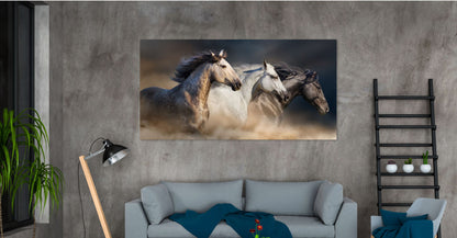 Running Horses Print 100% Australian Made