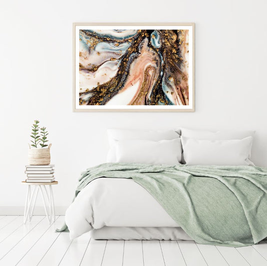 Colorful Abstract Granite Design Home Decor Premium Quality Poster Print Choose Your Sizes