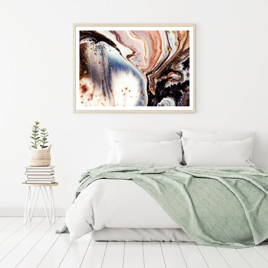 Colorful Abstract Granite Design Home Decor Premium Quality Poster Print Choose Your Sizes