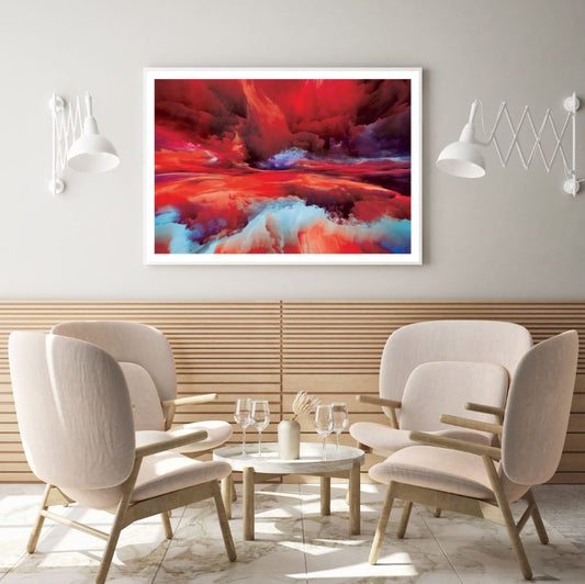 Colorful Abstract Cloud Design Home Decor Premium Quality Poster Print Choose Your Sizes