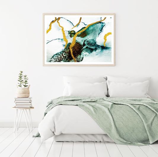 Colorful Abstract Granite Design Home Decor Premium Quality Poster Print Choose Your Sizes