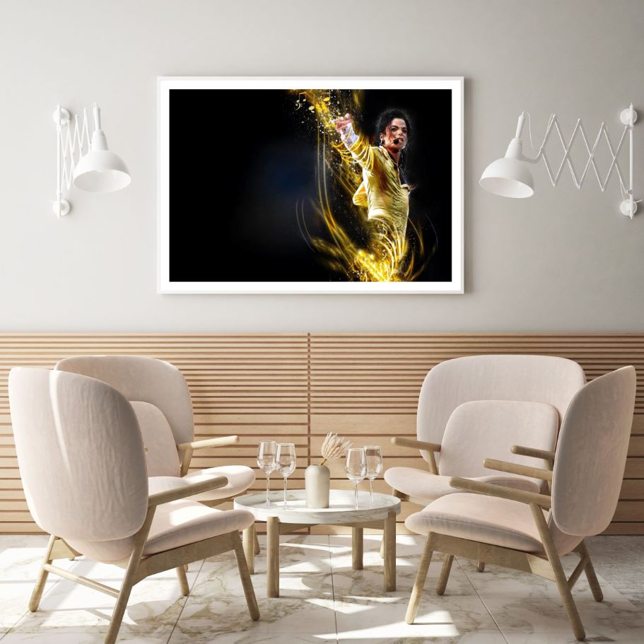 Michael Jackson Abstract Design Home Decor Premium Quality Poster Print Choose Your Sizes