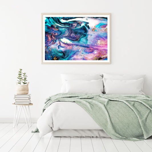 Colorful Granite Abstract Design Home Decor Premium Quality Poster Print Choose Your Sizes