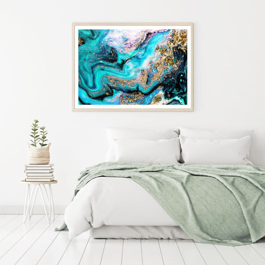 Colorful Granite Abstract Design Home Decor Premium Quality Poster Print Choose Your Sizes