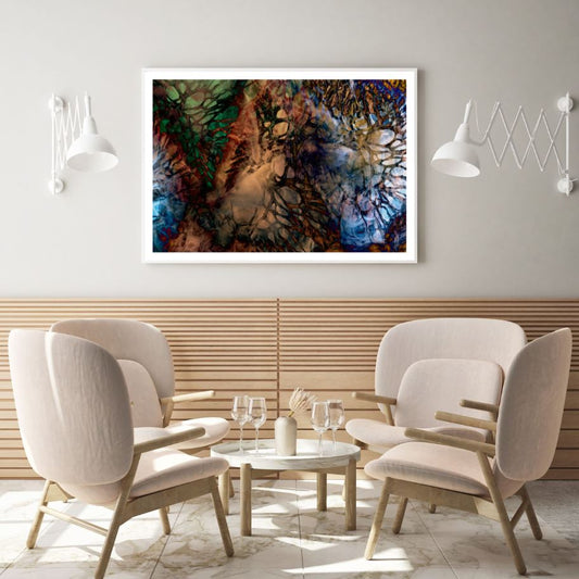 Colorful Abstract Batik Design Home Decor Premium Quality Poster Print Choose Your Sizes
