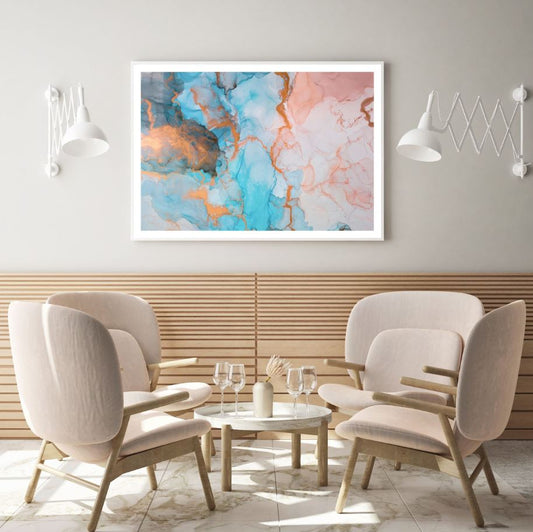 Colorful Granite Abstract Design Home Decor Premium Quality Poster Print Choose Your Sizes