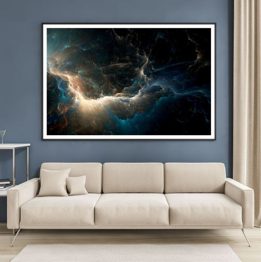 Colorful Abstract Cloud Design Home Decor Premium Quality Poster Print Choose Your Sizes