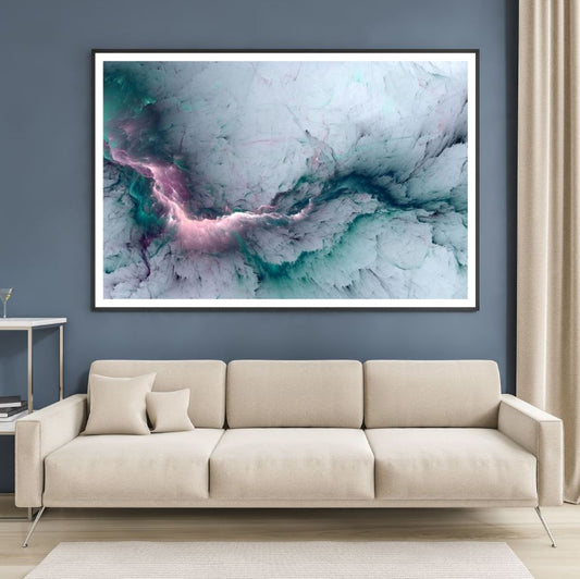 Colorful Abstract Cloud Design Home Decor Premium Quality Poster Print Choose Your Sizes