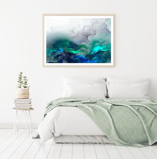 Colorful Abstract Cloud Design Home Decor Premium Quality Poster Print Choose Your Sizes