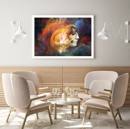 Colorful Abstract Clouds Design Home Decor Premium Quality Poster Print Choose Your Sizes