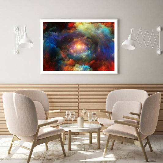 Colorful Abstract Cloud Design Home Decor Premium Quality Poster Print Choose Your Sizes
