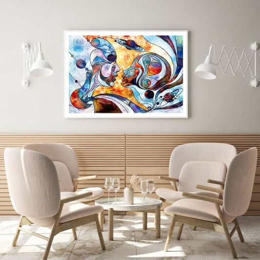 Colorful Abstract Mosaic Design Home Decor Premium Quality Poster Print Choose Your Sizes