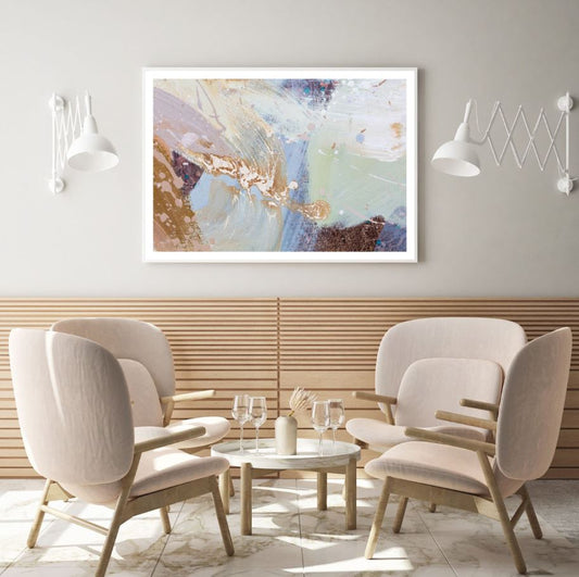 Colorful Abstract Granite Design Home Decor Premium Quality Poster Print Choose Your Sizes