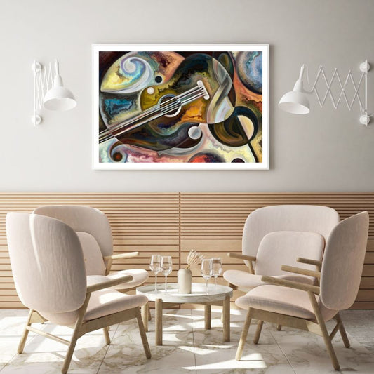 Colorful Abstract Shapes Design Home Decor Premium Quality Poster Print Choose Your Sizes