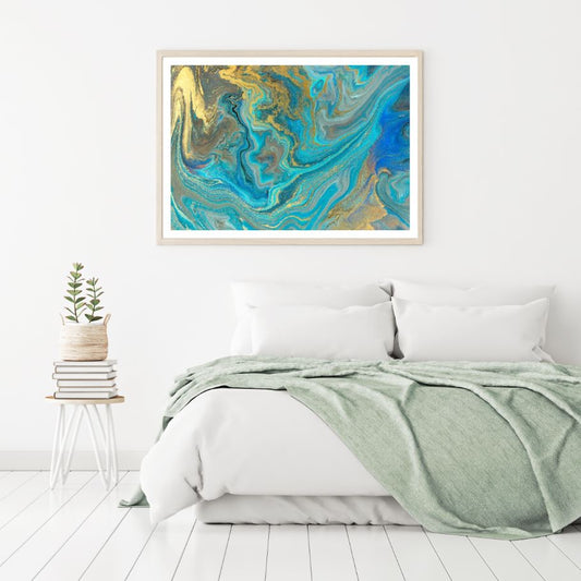 Colorful Abstract Granite Design Home Decor Premium Quality Poster Print Choose Your Sizes