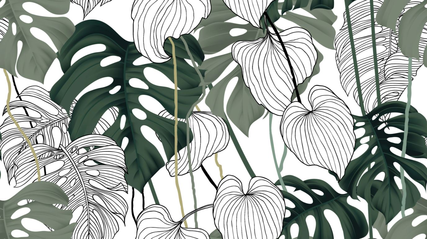 Wallpaper Murals Peel and Stick Removable Stunning Leafy Art High Quality