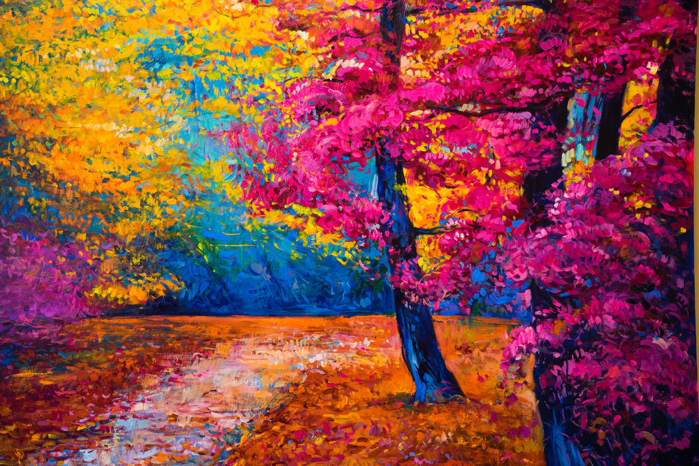 Colorful Forest Painting Print 100% Australian Made
