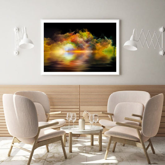 Colorful Abstract Cloud Design Home Decor Premium Quality Poster Print Choose Your Sizes