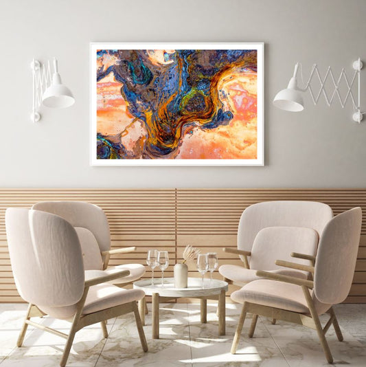 Colorful Abstract Granite Design Home Decor Premium Quality Poster Print Choose Your Sizes