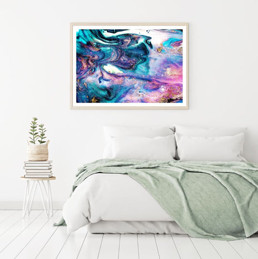 Colorful Abstract Granite Design Home Decor Premium Quality Poster Print Choose Your Sizes