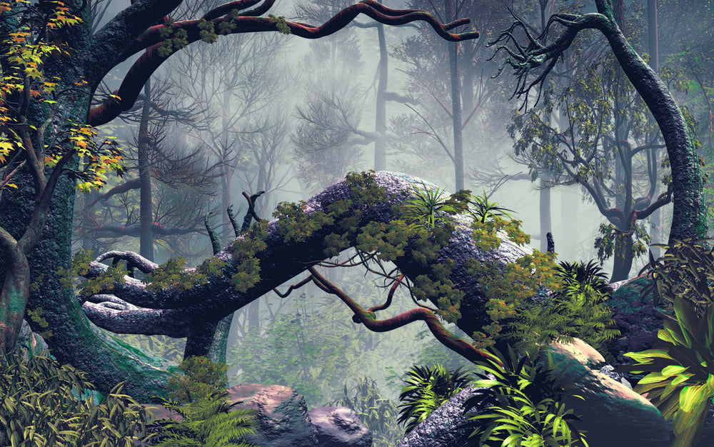Stunning Deep Forest Print 100% Australian Made