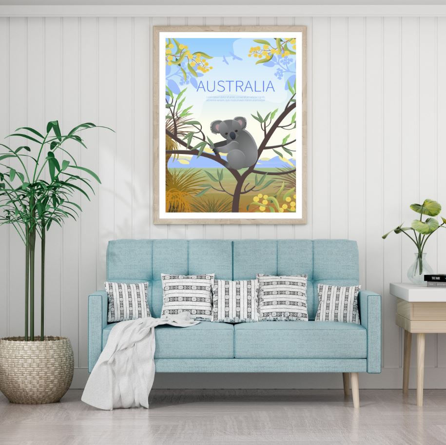 Panda Vector Art Design Home Decor Premium Quality Poster Print Choose Your Sizes