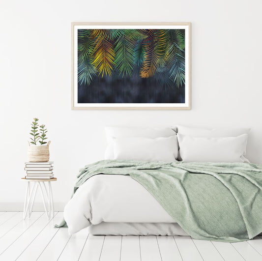 Colorful Leaves Digital Painting Home Decor Premium Quality Poster Print Choose Your Sizes