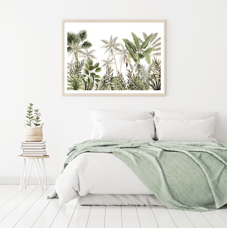 Green Trees Vector Design Home Decor Premium Quality Poster Print Choose Your Sizes