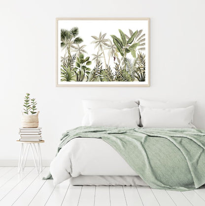 Green Trees Vector Design Home Decor Premium Quality Poster Print Choose Your Sizes